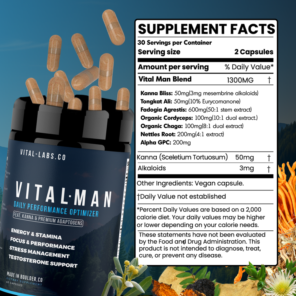 VITAL MAN  : Daily Performance Optimizer